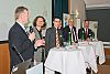Podium (Franz Latzko (Fachverband der Chemischen Industrie Österreichs), Gerfried Jungmeier, (Joanneum Research), Dr. Franz Schmied (Mondi), Alois Jungbauer (Boku bzw. ACIB) Manfred Wörgetter (Bioenergy 2020+, Konrad Schaefer (Sandoz))