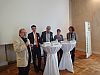 Podiumsdiskussion: T. Zillner (BMVIT), F. Schmied (Mondi), A, Windsperger (IIÖ), E. Ganglberger (ÖGUT), G. Jungmeier (Joanneum Research) (Quelle: Karin Granzer-Sudra, ÖGUT)