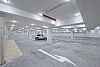 LED in the underground parking garage &ndash; In total less electricity is needed than a hair dryer consumes.