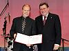 Staatspreis Consulting 2007 an LANG consulting überreicht durch MR Dr. Fuchs vom BMWA