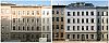Straßenfassade vor und nach Sanierung (Quelle: Andreas Kronberger)