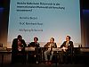 Podiumsdiskussion mit Hemma Bieser, Professor Reinhard Haas und Wolfgang Hribernik