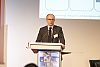 Vortrag Hugo Chandler, Policy Analyst, Renewable Energy Division, International Energy Agency (IEA) (Foto: Peti)