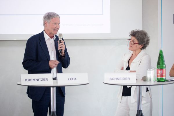 Martin Leitl, Bauhütte Leitl-Werke GmbH und Ursula Schneider, pos architekten ZT-KG 