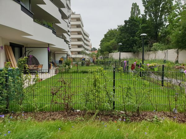 Gärten in der Biotope City Wienerberg
