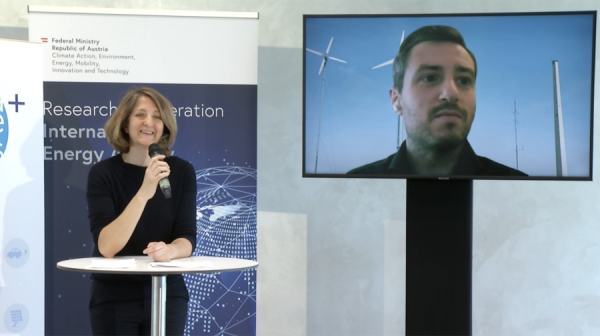 Elvira Lutter (Climate and Energy Fund) and Kurt Leonhartsberger (University of Applied Sciences Vienna)