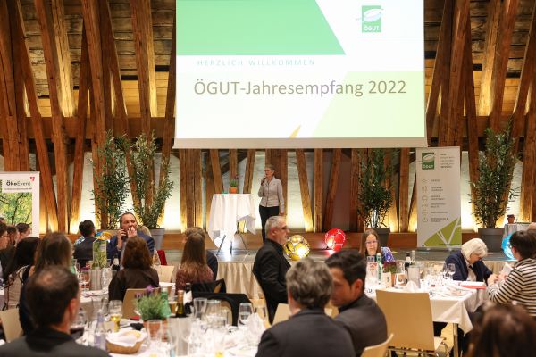 Die Verleihung der Preise fand im Rahmen des ÖGUT-Jahresempfangs statt. © Katharina Schiffl