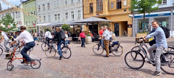 Radtour durch drei Stadtentwicklungsgebiete in Villach