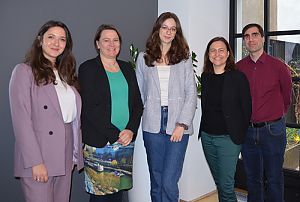 Energiepionierin Livia & Equality Team: Silva Leschner, Sabine Mitter, Livia Willner, Kerstin Schilcher, Altan Sahin