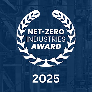 Logo des Net-zero Industries Award