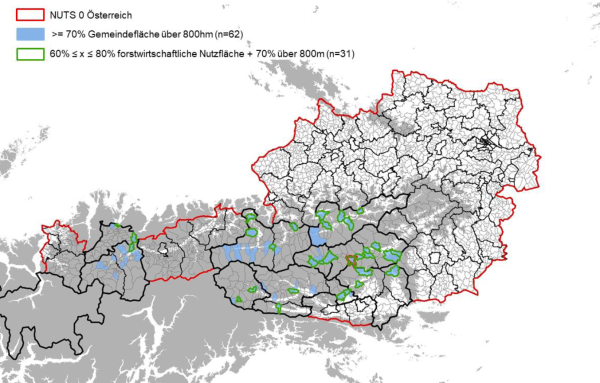 Map of Austria