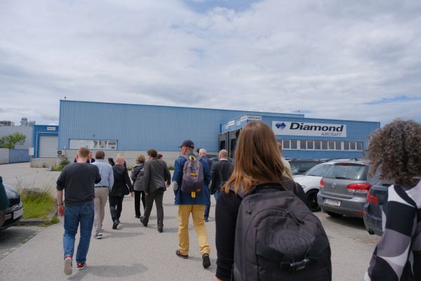 Besichtigung Diamond Aircraft und Austro Engine im Zuge von AMF ExCO in 2025