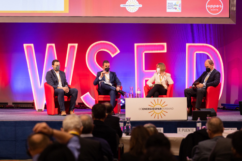 Podiumsdiskussion bei den WSED