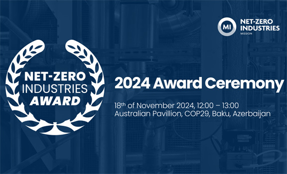 Sujet des Net-Zero Industries Award